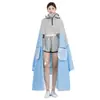 Impermeable para Vehículos Eléctricos y Motocicletas, Unisex, Individual o Doble, Impermeable Largo para Lluvia Fuerte, Ciclismo y Patinetes Eléctricos, Personalizable
