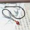 Collar con Cadena para Clavícula de Perlas Aromáticas Naturales de los Cinco Elementos, Collar Aromático de Qi Verdadero de las Cinco Direcciones, Medicina Herbal China, Fragancia de Larga Duración, En Stock, Personalizable