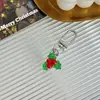 Llavero de Árbol de Navidad Translúcido, Colgante de Regalo Navideño Transparente para Estudiantes, Decoración para Mochila