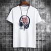 Camiseta de Manga Curta Marca da Moda Masculina 2021 Verão Nova Chegada Masculina Manga Meia Manga Algodão Casual Casual Tamanho Grande Top Camisa Básica