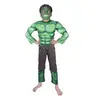 Halloween Capitán América Hulk Wolverine Optimus Prime Iron Man Disfraces Musculosos de Cosplay para Niños