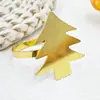 Venta Caliente Nuevo Estilo Comida Occidental Hotel Varios Anillos para Servilletas de Árbol de Navidad Anillos para Servilletas Hebilla para Servilletas Anillos de Tela Metal Wholesale
