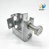 Ferro galvanizado tigre cartão em forma de C encaixes de aço cabide com clipe 20/25 cartão de tubo quadrado galvanizado tigre clipe