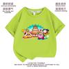 Roupa Infantil Star Kabi Camiseta de Manga Curta Vestido de Verão Infantil Estampado Kirby Top Casual de Meia Manga para Meninos e Meninas