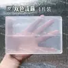 Acrílico Fluxo Casca de Cânhamo Estilo Antigo Janela Florida Leque em Forma de Casca de Cânhamo Fluxo Casca de Cânhamo DIY Lousa de Mahjong com Areia Movediça