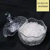 Difusor de piedra de cristal natural piedra en bruto decoración del hogar frasco de almacenamiento aromaterapia piedra mineral de cristal sal de vinagre de rosa piedra triturada