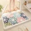 Tapete de Baño Temu Transfronterizo Imitación Cachemir, Engrosado, Absorbente de Agua, Antideslizante, Tapete Resistente al Desgaste para Puerta de Entrada