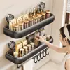 Estante de especias para cocina con ganchos, para montar en la pared, no requiere taladro, para almacenar aceite, sal, salsa y vinagre