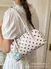 Bolso de Lunares Exquisito y de Moda de Nicho para Mujer, Nuevo Bolso de Hombro Tipo Almohada para la Axila de Moda 2026, Bolso de Mano Boston