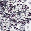 Fornecimento directo transfronteiriço de resina diamante plano cristal imitação de vidro prego broca transparente strass unha broca diy unhas joias