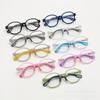 Gafas planas anti-luz azul con montura cuadrada dulce japonesa y coreana para niños de 6 a 12 años, monturas de gafas para estudiantes masculinos y femeninos, venta al por mayor
