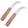 Machete para cortar fruta mango de madera machete de piña cuchillo para plátano fruta piña machete especial suministro directo de fábrica