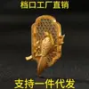 Vietnam sand gold galvanoplastia ouro real xideng ramo flor janela Magpie pingente joia live e-commerce fábrica fornecimento atacado