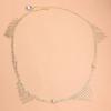 Cadena de cintura de cristal con borlas multicapa sexy y transfronteriza para mujer, estilo bikini de playa europeo y americano