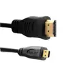 Cabo HDMI de Alta Definição Micro HDMI de 1,5m HDTV Tablet Display Portátil Projeção de Computador Cabo Adaptador HDMI