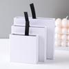 Caja de suspensión con película de PE, caja de embalaje para joyas, caja de exhibición para anillos, collares y pulseras, caja de almacenamiento con cajón