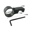 Braçadeira de Suporte de Luneta 25,4 mm, Suporte de Luneta com Braçadeira de Tubo Angulado, Braçadeira de Lanterna 25,4 mm