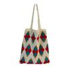 2021 Nuevo Bolso de Lana Japonés y Coreano de Amazon Bolso Artístico para Mujer Bolso Tejido Bolso Retro Bolso Tote Bolso de Moda
