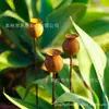 Decoração de Jardim Transfronteiriça para Solo, Decoração de Solo Esférica Enferrujada para Plantas, Decoração de Solo Bonita Retro para Exterior