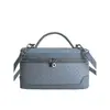 Bolso de Patrón Tejido Retro de Nicho Súper Popular para Mujer 2026 Nueva Moda Versátil Bolso Cruzado Bolso de Mano Caja Bolso Cuadrado Pequeño