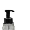 Botella Espumadora de 200 ml, Botella Tipo Push para Gel Antibacterial de Mascotas, Botella para Limpiador Facial, Botella para Mousse, Botella para Limpiador, Cabezal de Bomba, Champú
