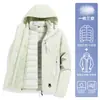 Chamarra 3 en 1 Woodpecker para Mujer 2026 Nueva Resistente al Viento para Exteriores País de la Nieve del Noreste Chaqueta de Esquí Antideslizante
