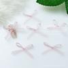 Nova Organza Bow Nail Art Ornamentos Tecido de Malha Nail Art Bow Ornamentos Nail Decoration Atacado