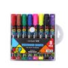 Caneta de quadro branco apagável POP para desenho de grafite, caneta de quadro negro com tinta de grande capacidade, 8/12 cores, marcador de terno, atacado