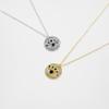 Andywen Plata de Ley S925 Transfronteriza Collar con Colgante Ojo del Diablo de Circonita Colorida para Mujer Diseño de Microincrustación Nuevo de Moda