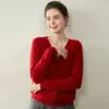 26 Novos Cardigans de Caxemira com Gola V Femininos para Outono e Inverno, Jaqueta de Tricô de Caxemira, Top Versátil, Suéter, Suéter de Tricô