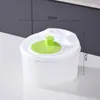 Desidratador de Vegetais para Salada, Secador Giratório Manual Doméstico para Frutas, Ferramenta de Cozinha, Bacia para Lavar Vegetais, Cesto Drenador de Água