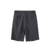 Dropshipping Transfronterizo Traje de Hombre Pantalones Cortos Ropa de Exterior 2025 Nuevo Verano Seda de Hielo Rectos Pantalones Casuales de Negocios