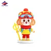 Long Zhiyu 16 Años PVC Goma Blanda Llavero Estéreo Muñeco Forma de Animal Personalizada Regalo Proveedor de Alta Calidad