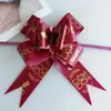 49 flores de tirón suministros para celebración de bodas cinta de lazo caja de regalo de boda empaque decoración de coche de boda tirador de manija de puerta flores de tirón al por mayor