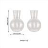 Molde Base para Jarrón de Gota de Cristal DIY Bandeja Ondulada de Gota Cuadrada Base Ajustable Holter Molde de Silicona