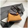 Bolso de Axila Popular de Moda para Mujer 2025 Nuevo Retro Textura Mate Bolso Cruzado Gran Capacidad Bolso de Hombro para Viajes