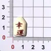Trébol de Cuatro Hojas Lindo Dibujo Animado Hecho a Mano DIY Pinza para el Cabello Accesorios de Goma Crema Piezas de Resina Material Venta al por Mayor