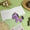 Colgante de Bolso de Poni de Cuero Año Nuevo del Caballo, Piel Sintética, Riqueza Instantánea, Versátil, Accesorio de Llavero Femenino