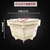 Molde de Vaso de Flor Hexagonal Vaso de Cimento Concreto Vaso DIY Modelo de Plástico Grande Extra Grande Bandeja de Vaso de Jardim