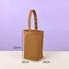 Bolso Cubo de Lona Bolso de Hombro Personalizado Bolso de Mano DIY Graffiti Exterior Portátil para Taza de Agua Bolsa de Protección Ambiental Logo Imprimible