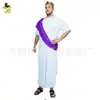 Cosplay Adulto Traje de Príncipe Princesa Romano Traje Elegante Feminino Traje para Performance de Palco Adulto