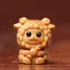Barbie escultura de sândalo desenho animado Animal guardião do Zodíaco sândalo fofo fofo contas soltas pingente acessórios