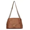 Bolso Cruzado de Hombro tipo Tote Escarchado Transfronterizo para Mujer Nueva Moda Otoño e Invierno 2025 Tendencia de Cadena Bolso Simple de Hombro Cruzado