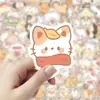 100 Pegatinas Originales de Animales de Dibujos Animados Lindos Avatares Graffiti Papelería Decorativa Taza de Agua Juguete para Niños Pegatinas Lote