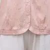 Camisa delgada de principios de otoño para mujeres de mediana edad y mayores con cuello camisero, camisa adelgazante para madre, top vintage, camisa básica elegante