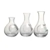 Fábrica de Qixian artículo disponible vaso de cristal de hielo para vino olla de sake japonesa dispensador de vino olla rizada para botella de vino