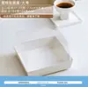 Caja de embalaje para pastel de lasaña Mu Si de 4 y 5 pulgadas, caja de embalaje para pastel de 4 y 5 pulgadas, caja transparente para hornear postres West Point