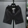 Transfronterizo Aliexpress Amazon Tendencia Pantalones Cortos Europeos Verano Hombres Pantalones Grandes Flockeados Casuales Pantalones de Playa Hombres