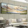 Pintura Decorativa de Lujo para Sala de Estar Pintura Colgante de Pared de Fondo para Sofá de Alta Gama Paisaje Atmosférico Pintura Superpuesta para Oficina
