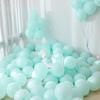 Confissão de Layout de Cena de Balão Colorido de 10 polegadas para Decoração de Quarto de Casamento, Celebração de Abertura de Loja, Parede de Balão Macaron